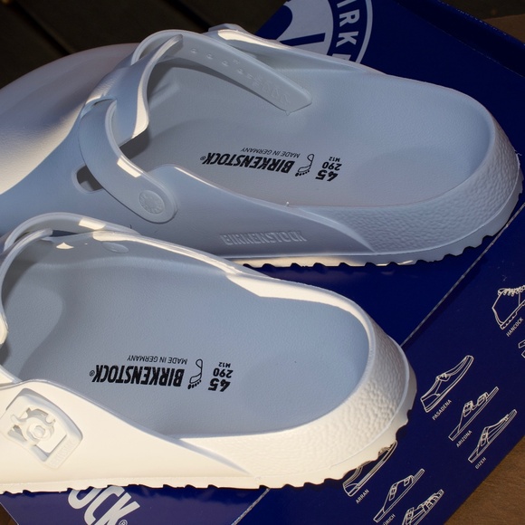 Birkenstock Boston EVA White Men\'s Size 12 New/Box main image 6